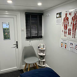 Massage therapist clinic